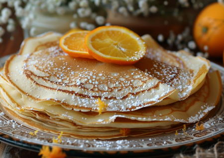 Цитрусовые блины с кислинкой: готовим, когда надоел классический вкус