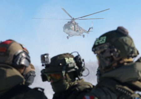 Спецподразделения Росгвардии провели учения в Подмосковье