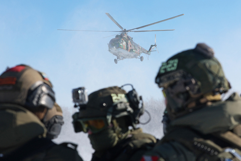 Учебные сборы подразделений спецназначения Росгвардии в Московской области