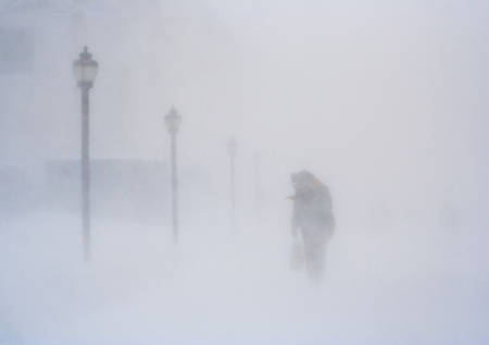 На Чукотке из-за метели сорвало крышу жилого дома