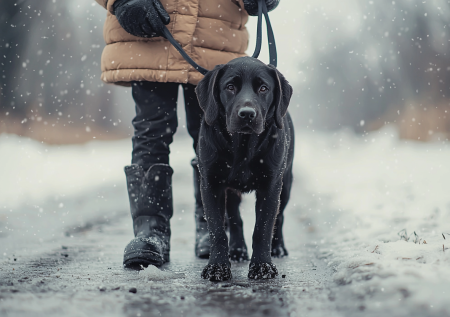 Садистка довела своего пса до отказа лап