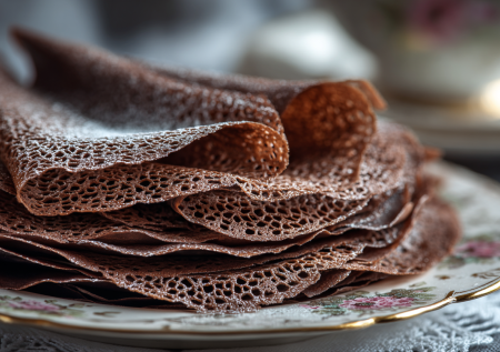 20 минут, и шоколадные блины готовы: точно понравятся детям!