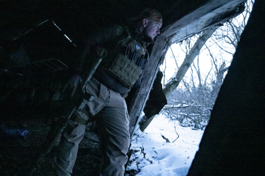 Военнослужащий ВС РФ в зоне СВО