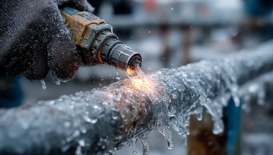 Способ № 2 — строительный фен: быстро, но аккуратно