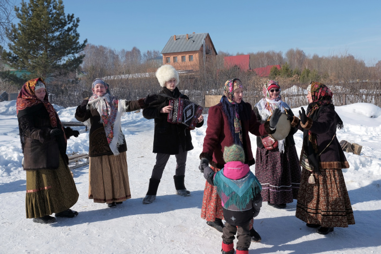 Традиционные развлечения на Масленицу