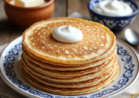 Хотите блины как кружево? Добавьте это в молоко —  блинчики будут тонкие, ажурные, с сотней дырочек. И даже без начинки объедение