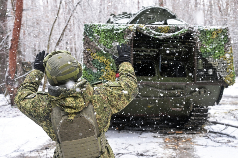 Военнослужащие ВС РФ в зоне СВО