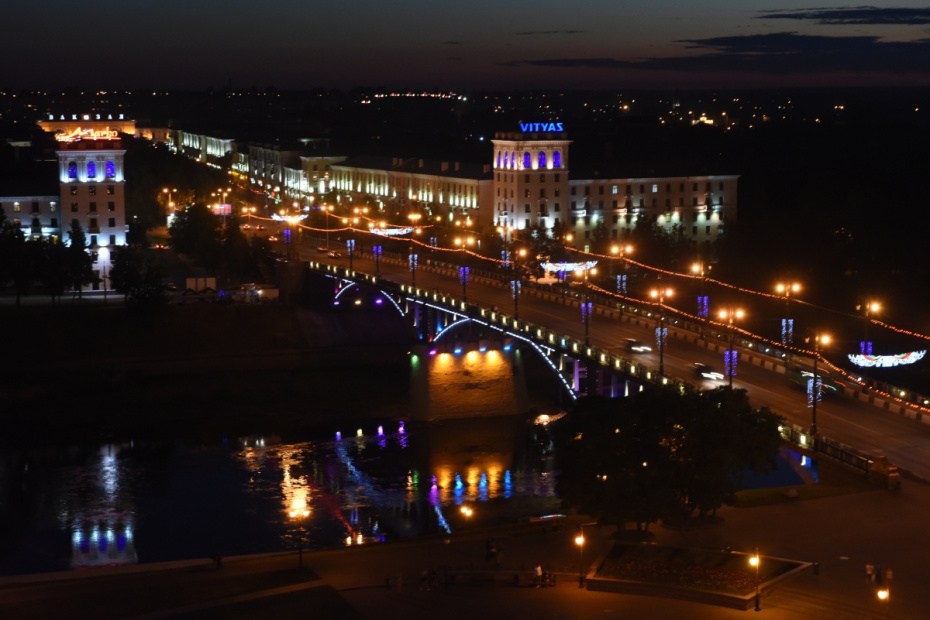 Кировский мост через Западную Двину в городе Витебске