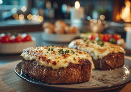 Сырная шапочка, которая не растекается и не убегает с мяса: для курицы, индейки и свинины