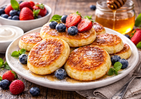 Обычные сырники больше не в чести: делаю творожные оладьи на кефире — вот это вкуснотища без забот