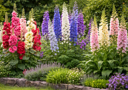 Три цветочных великана для сада: многолетники без забот — роскошь, высота и выносливость