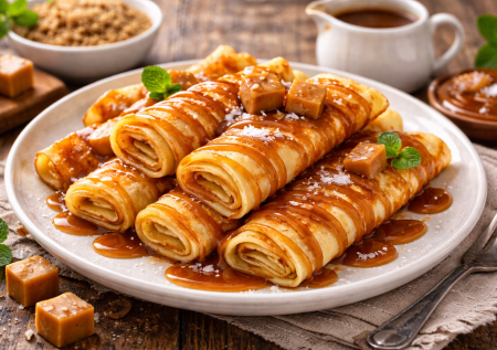 Ни сметаны, ни джема к ним не надо: блины «Карамелло» — новый хит на Масленицу