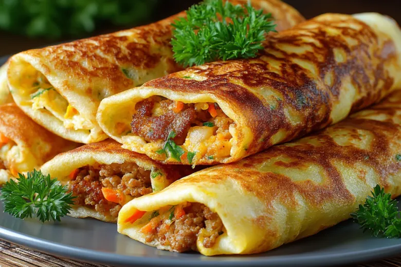 Легкие блинчатые пирожки: бюджетный ужин за 30 минут