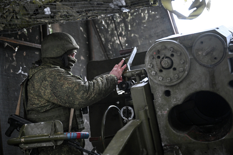 Военнослужащие ВС РФ в зоне СВО