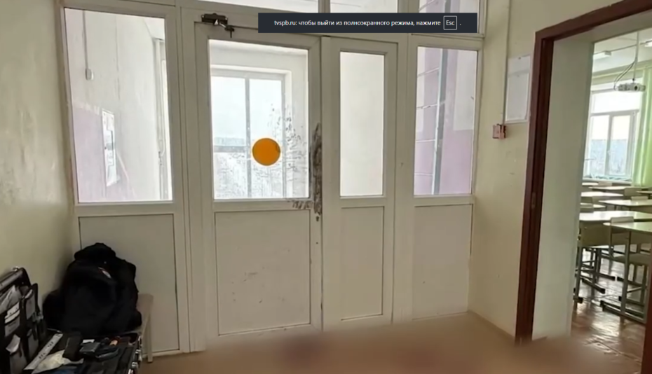 Внутри школы № 1 где произошло нападение на ребенка
