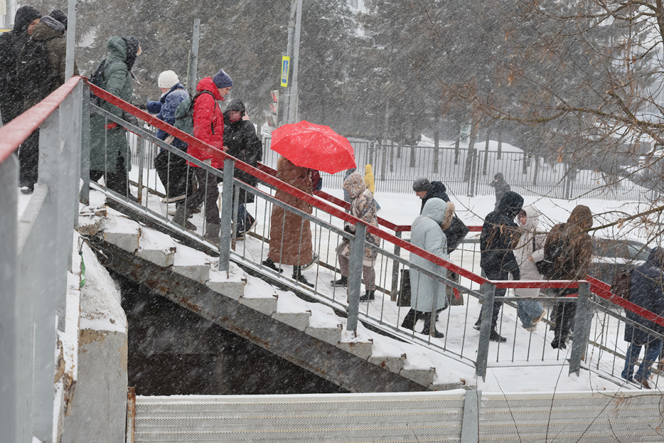 Снегопад в Москве. За сутки в столице прогнозируют выпадение свыше 60% месячной нормы осадков