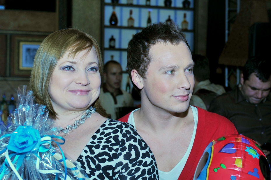 Актриса Светлана Пермякова и Максим Скрябин