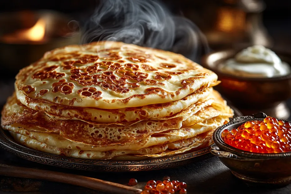 Рецепт блинов, которые получаются у всех: ажурные блины на кефире с кипятком