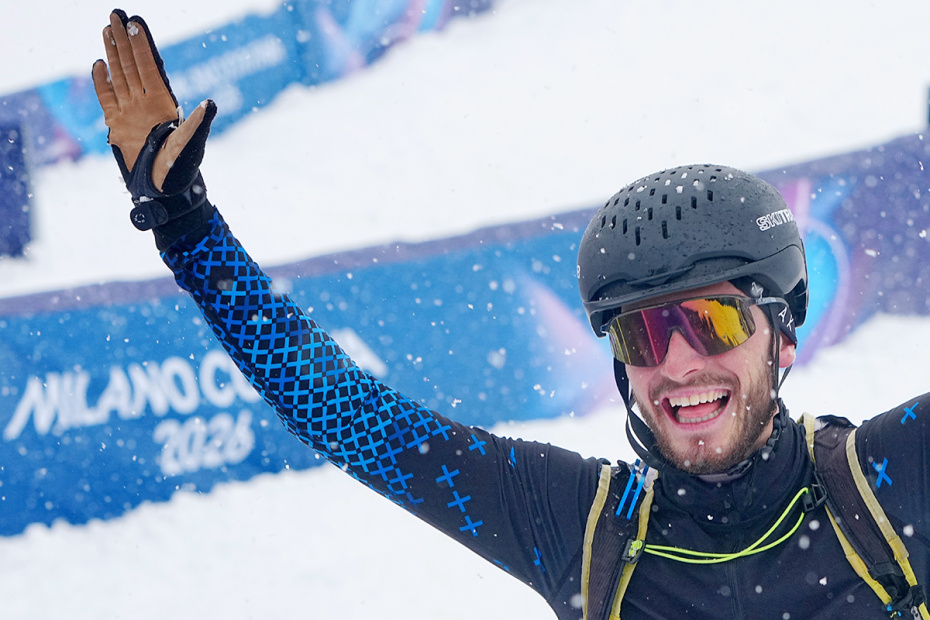 Российский ски-альпинист Никита Филиппов