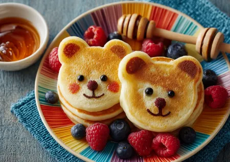 Блинчики-мишки — самый милый рецепт на Масленицу для маленьких поваров