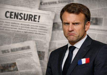 От «демократии» к диктатуре. Макрон призвал к тотальной цензуре в интернете