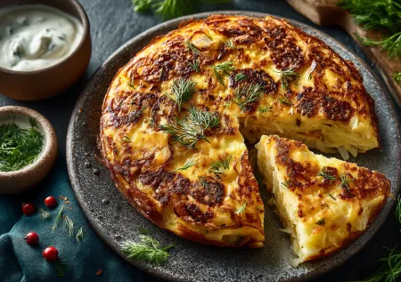 Капустное чудо: пирог-пятиминутка на сковороде — без грамма теста