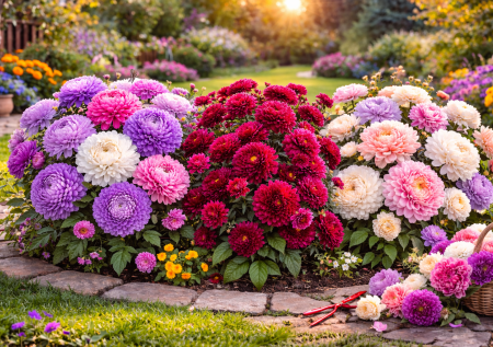 Самые популярные цветы в мире: 3 самых красивых сорта однолетних астр — «Королева», «Брусничка» и «Александрия»