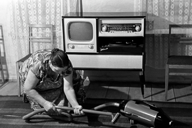Уборка квартиры, 1965 год