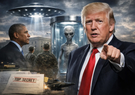 Трамп покажет миру инопланетян? Что известно миру об НЛО, при чем тут Обама