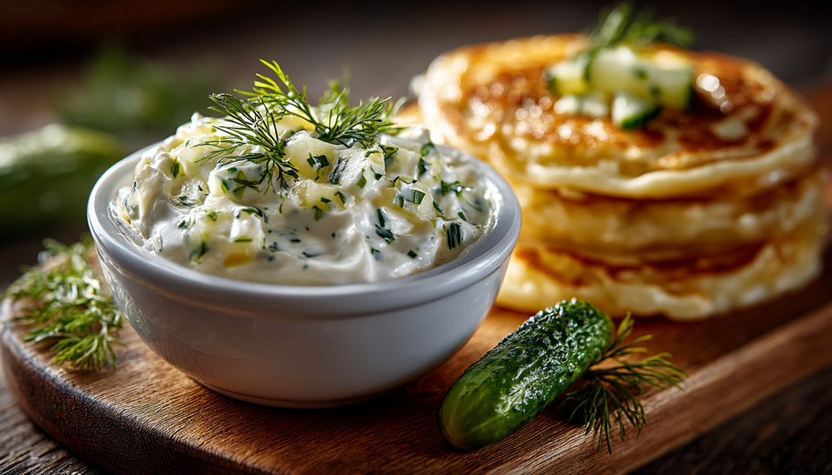 Соус для блинов из сметаны