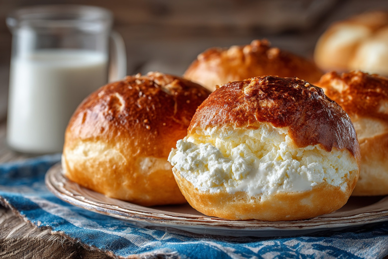 Сдобная классика: готовим на Масленицу домашние ватрушки