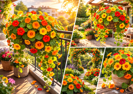 Королева балконов и уличных кашпо: плетистая красавица украсит дом и сад — однолетник без хлопот