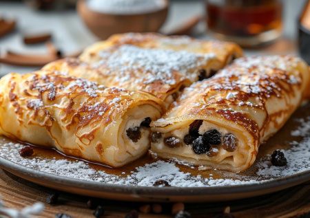 Готовим блинчатые пирожки с нежной начинкой дома