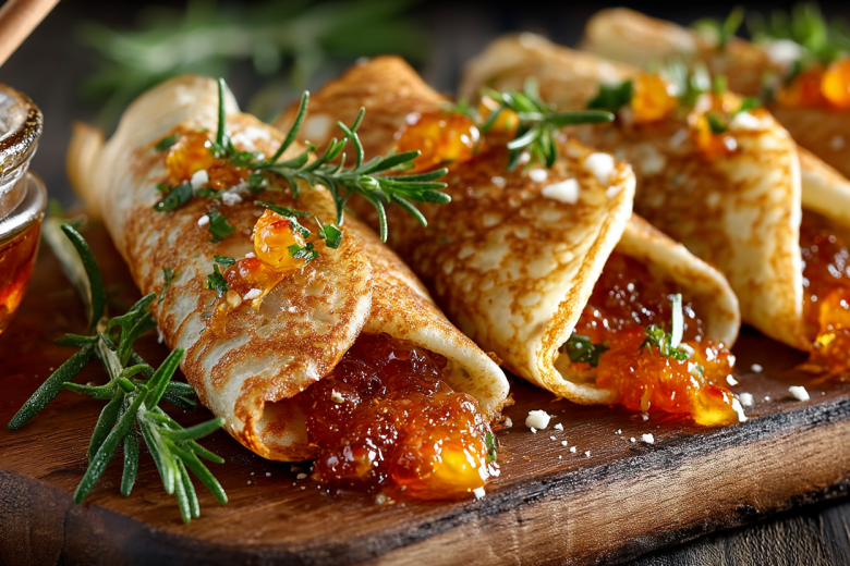 Блинчатые пирожки с облепихой и апельсиновой цедрой — витаминный коктейль