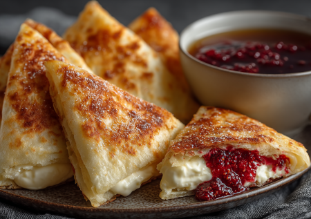 Сладкие, но полезные пирожки за 5 минут: в них много белка и клетчатки