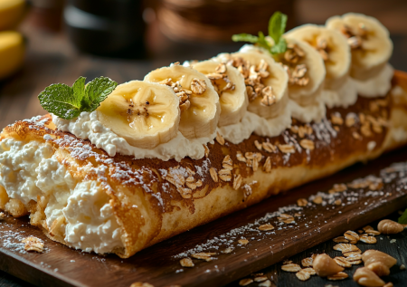 Пеку третий раз на неделе, а семья просит еще — все дело в начинке из пачки творога: сладкие блины