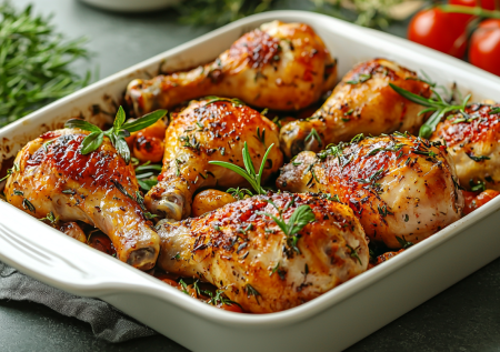 Заливаю курицу кефиром, и она дает обалденный аромат при запекании: голени и бедра готовлю только так