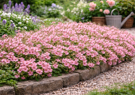 Розовый ковер с цветками-«раковинами» цветёт с июня до заморозков: диасция покоряет российских садоводов. Сажаем на рассаду в феврале-марте
