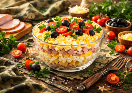 На 23 Февраля обязательно готовлю «Эгоист»: вкусный салат, который обожают мужчины