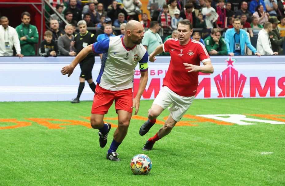 Футбольный турнир «Кубок легенд — 2026» во дворце спорта «Мегаспорт»