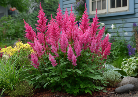 Ярко-розовые многолетники, которые цветут все лето: с каждым годом становятся только пышнее