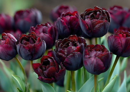 Черные бутоны, которые завораживают и притягивают взгляды: распустятся уже в апреле