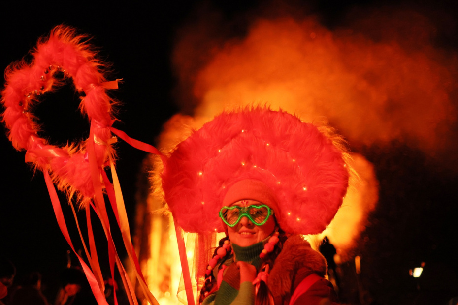 Празднование широкой масленицы в Никола-Ленивце