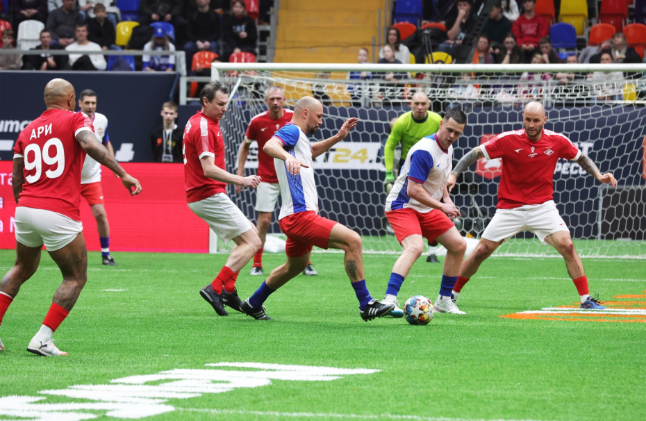 Футбольный турнир «Кубок легенд — 2026» во дворце спорта «Мегаспорт»