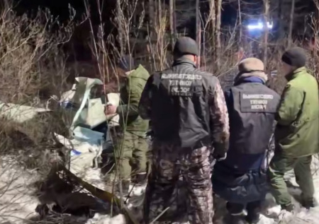 СК завершил осмотр места катастрофы Robinson R44