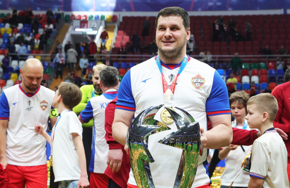 Сергей Горелов на церемонии награждения