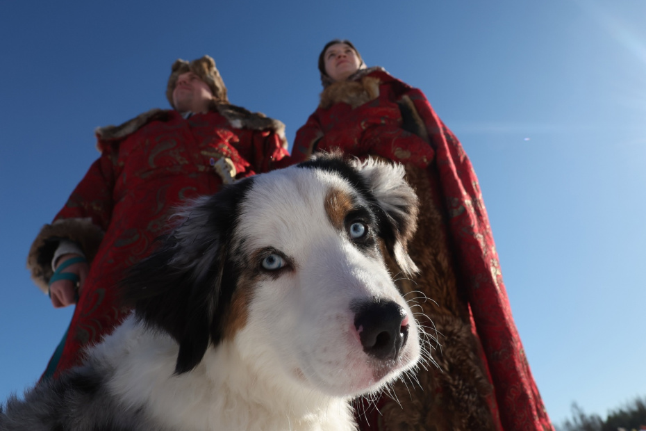 Празднование широкой масленицы в Никола-Ленивце