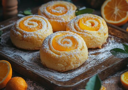 Открыл секрет идеальной начинки для печенья — теперь готовлю так: апельсиновые мини-рулетики