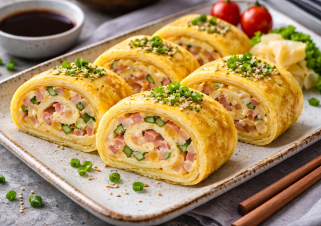 Об обычном омлете не вспоминаю! Делаю эту вкусняшку по-японски — получается интереснее и вкуснее