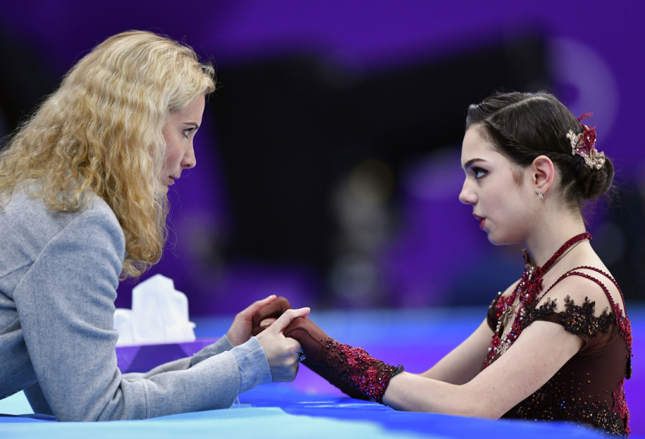 Евгения Медведева и Этери Тутберидзе